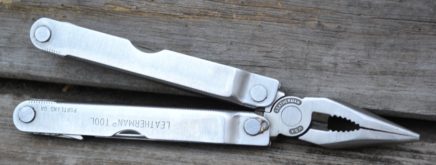 Vtg Leatherman The Original PST II Multi-Tool Pliers Scissors Knife & Others USA