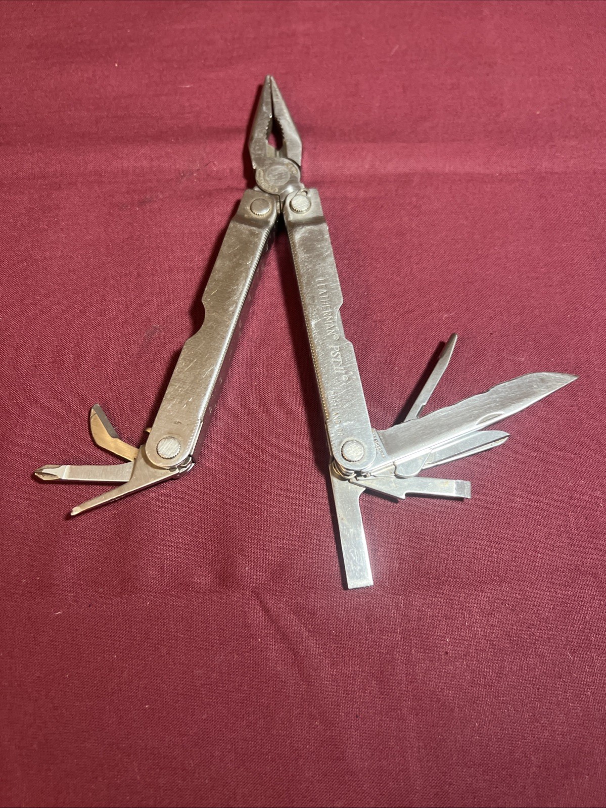 Vintage Leatherman PST II Multitool Retired Pocket Pliers Made in USA OREGON
