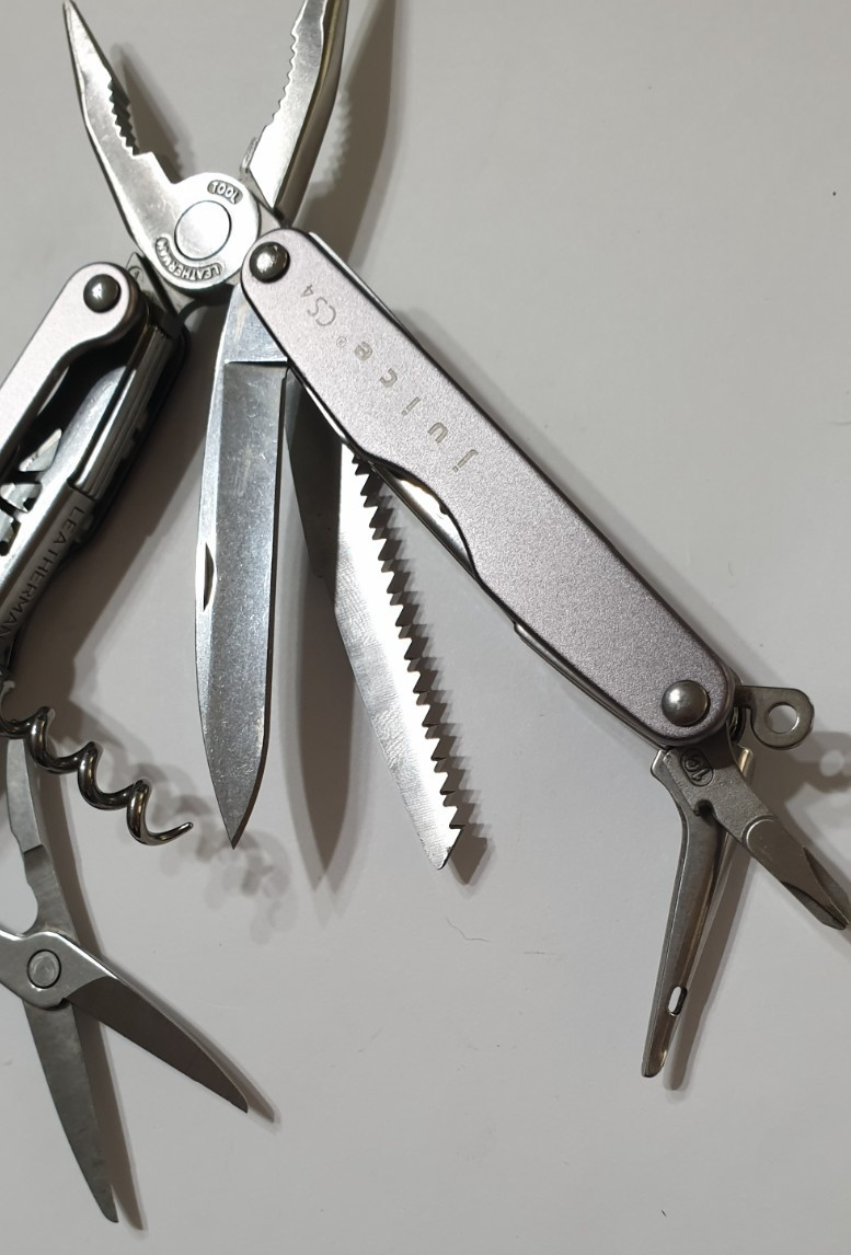 🔥 Leatherman Micra Retired Used Green Polycarbonate Inserts Multi Tool Keychain