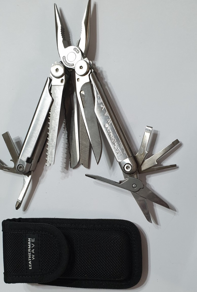 🔥🔥 Leatherman Super Tool Gen 1 OG + Bits + Adapter Hard Nylon Case Rare Set