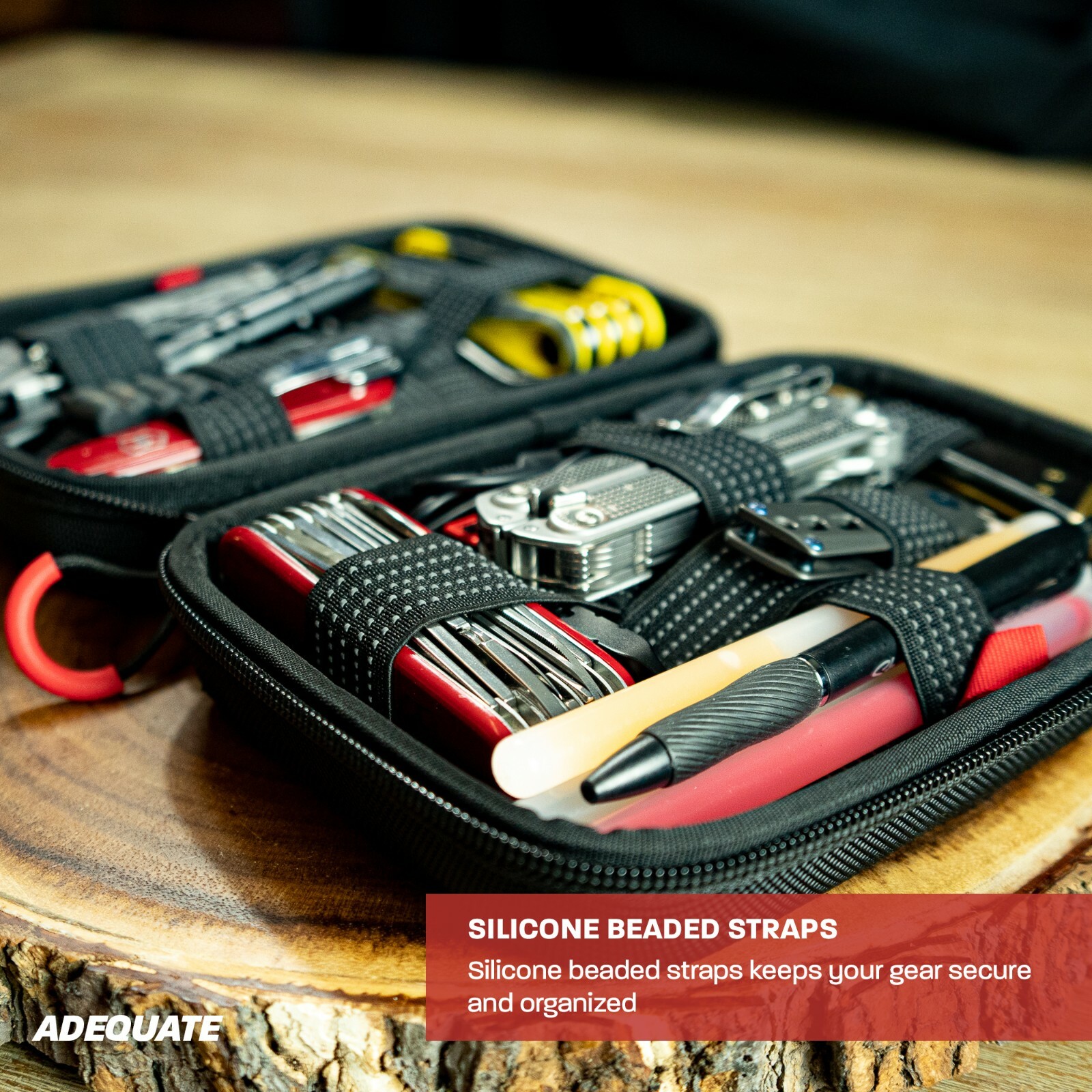 EDC Storage Organizer Case w/ Integrated Dump Tray – Everyday Carry Gear