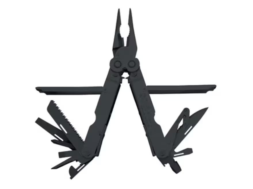 SOG PowerLock EOD Multi Tool With V-Cutter Stainless Black