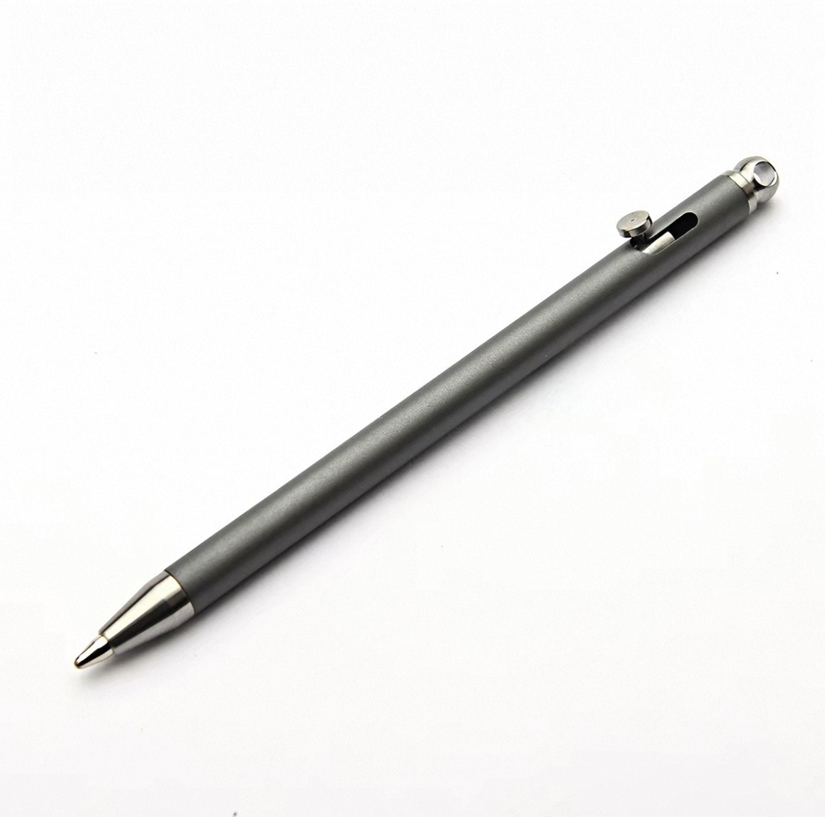 Titanium Alloy Mini Pocket Pen EDC Outdoor Tool Portable Key Chain Ballpoint Pen