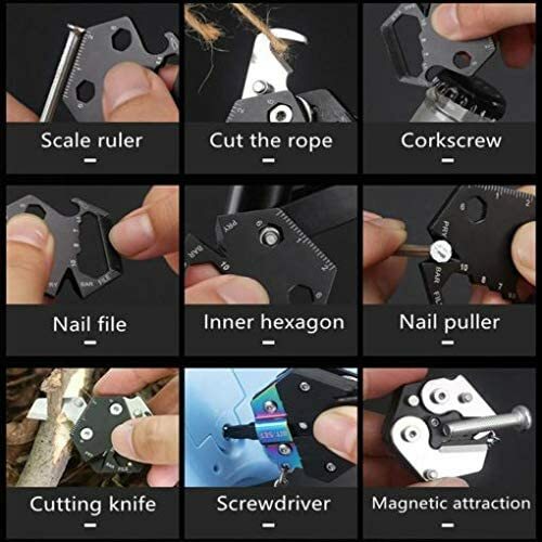 Multifunction Outdoor EDC Folding Screwdriver Camping Survival Plier Cutter Tool
