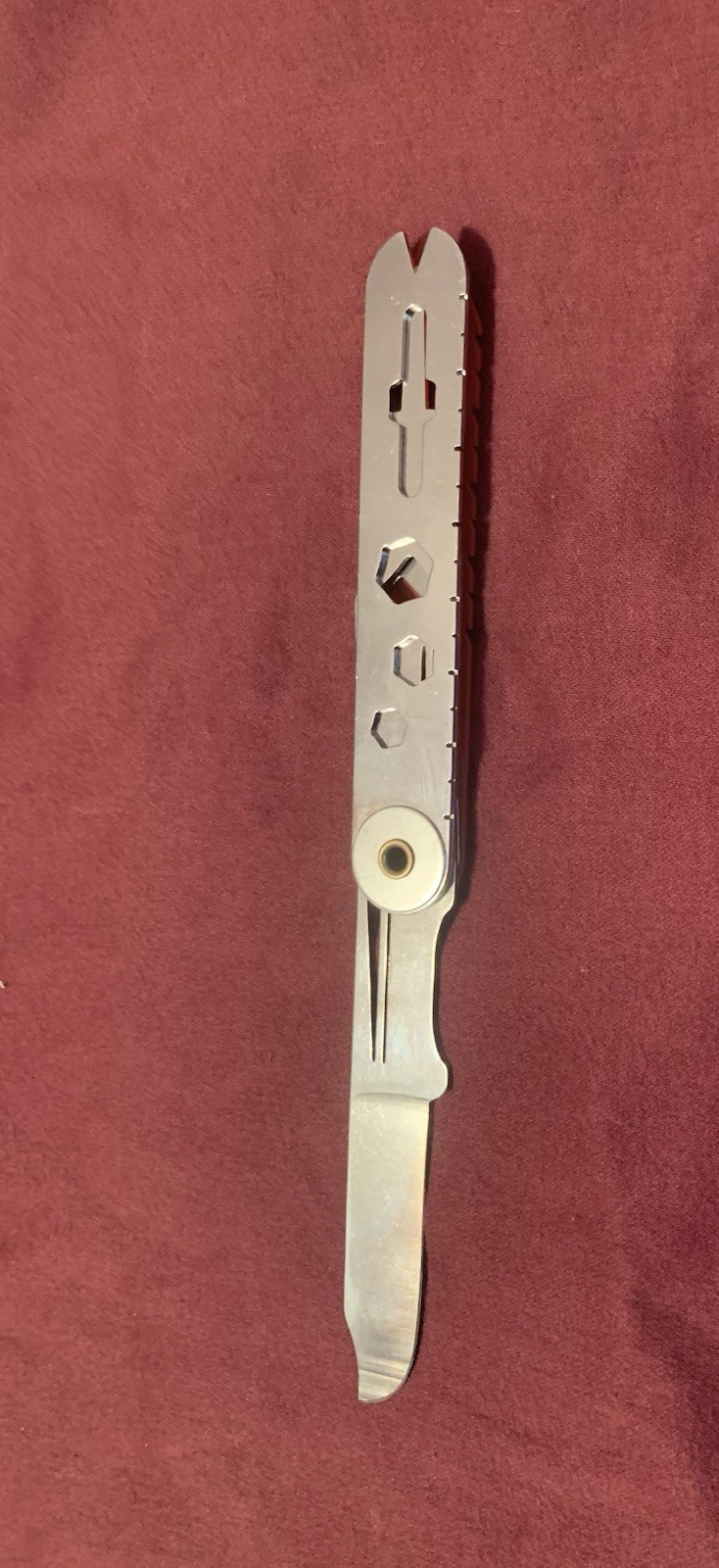 Supreme/Swiss Advance Crono N5 Pocket Knife Red