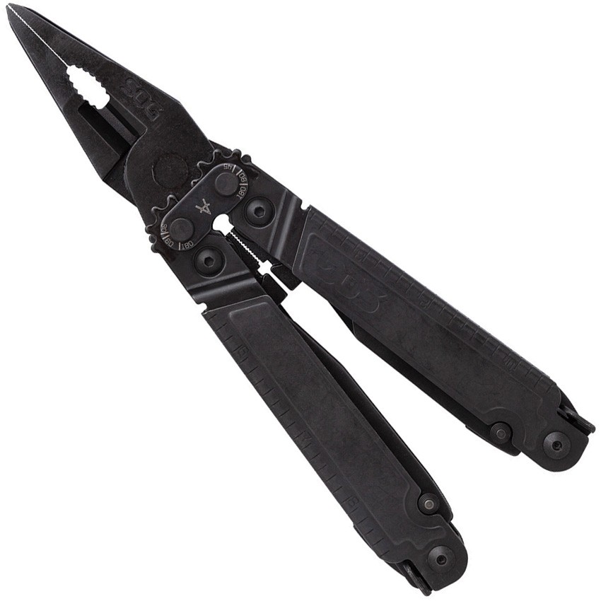 SOG Poweraccess Assist Black PA3002-CP Black Folding Knife