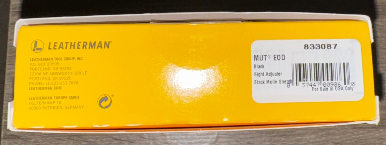 Leatherman Mut EOD Multi-Tool NEW