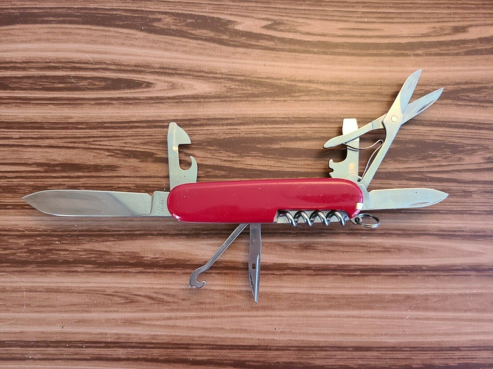Used Victorinox Climber 91mm Swiss Army Knife TSA