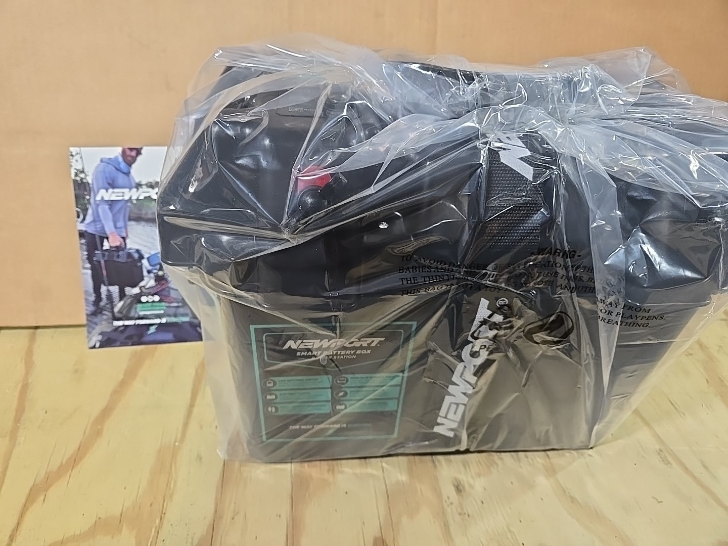 Newport Trolling Motor Smart Battery Box Power Center with USB and DC Ports.