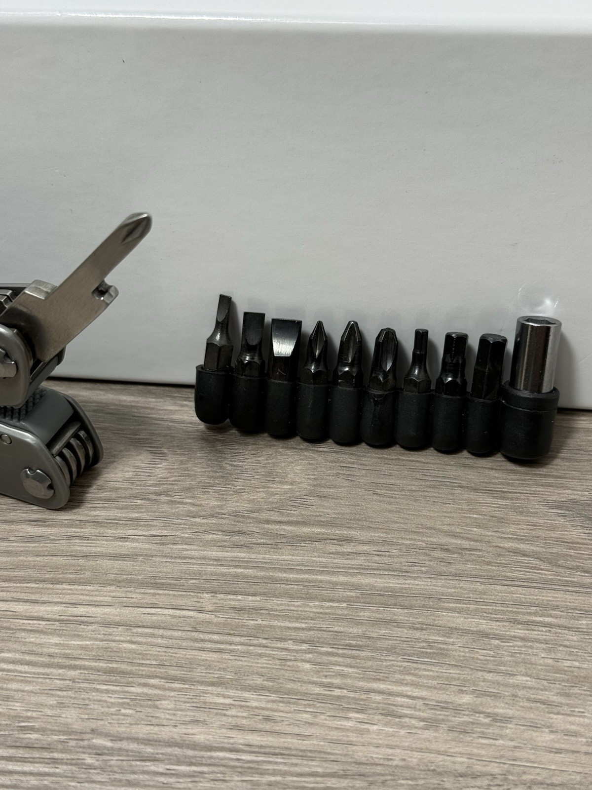 Used Winchester Multi-Tool Stainless Steel with Sheath & 1/4 Drive & Bits