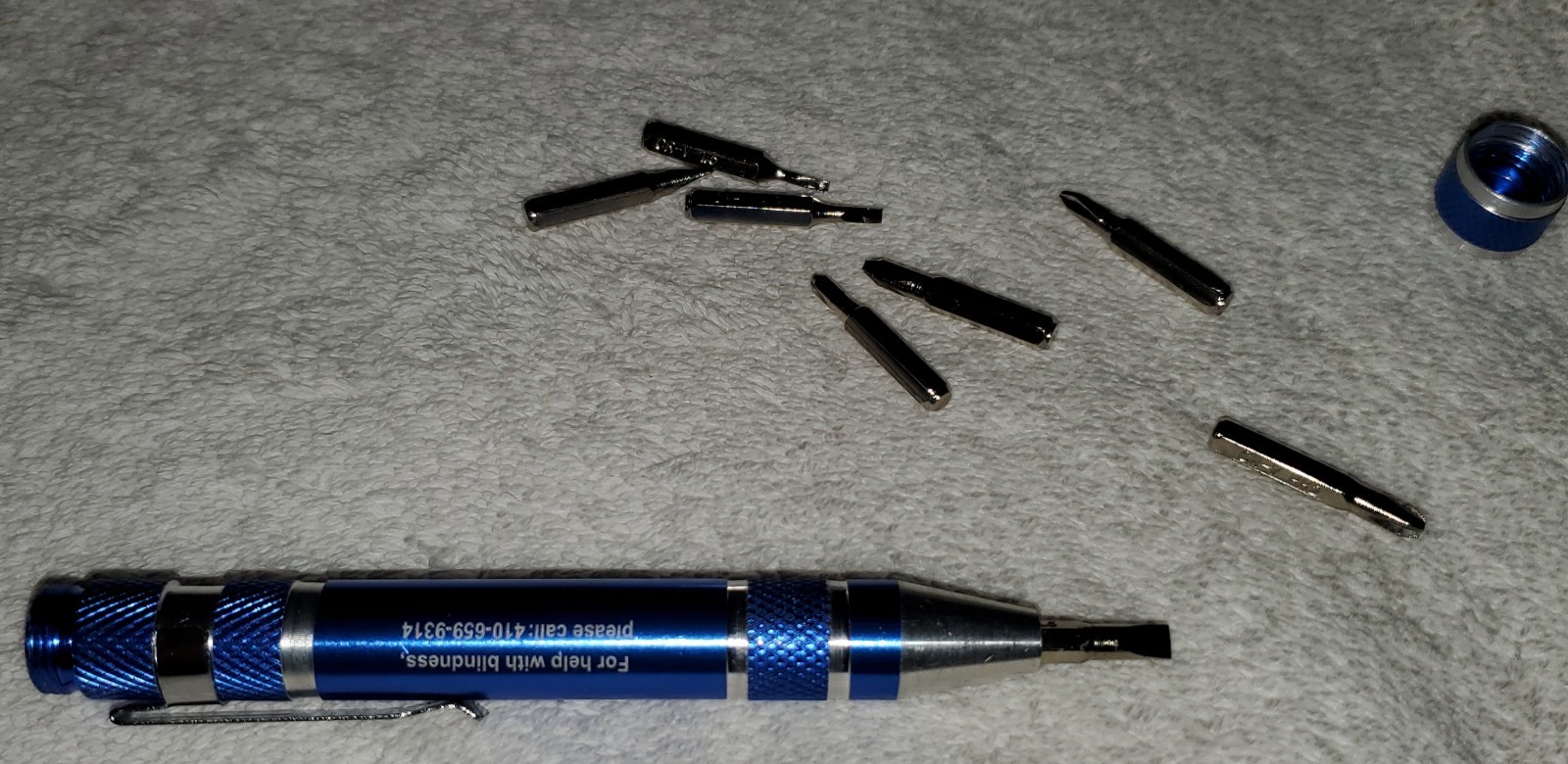 Multitool Pen Set 8 Pieces Tech Tool Screwdriver Phillips, Flathead