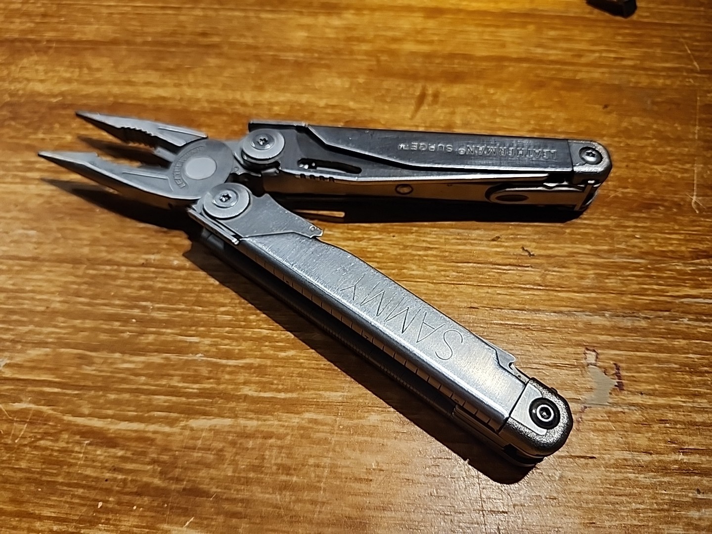 Leatherman Surge Multi-Tool – Used, Stainless Steel, Good Condition, With Pouch