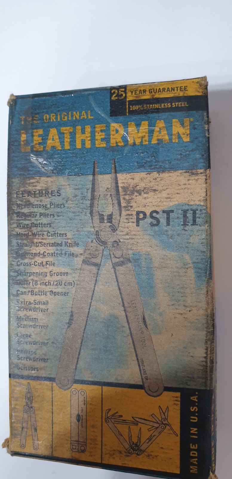 🔥 Leatherman PST II Stainless Multi-Tool New in Box Rare Retired Collectable