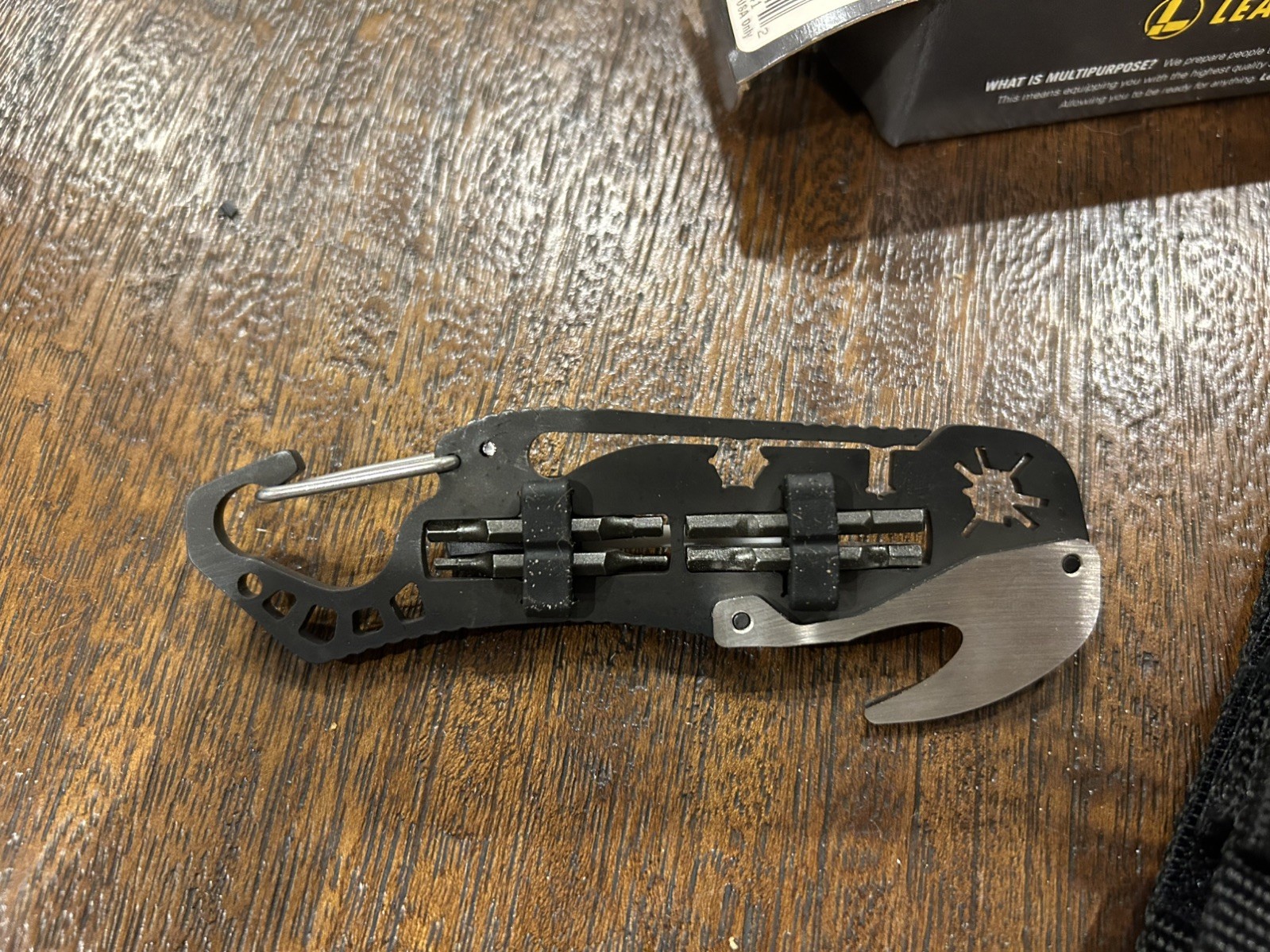 LEATHERMAN Cam Multi-Tool Black Nylon Molle Sheath Bow Hunting NEW IN BOX 831798