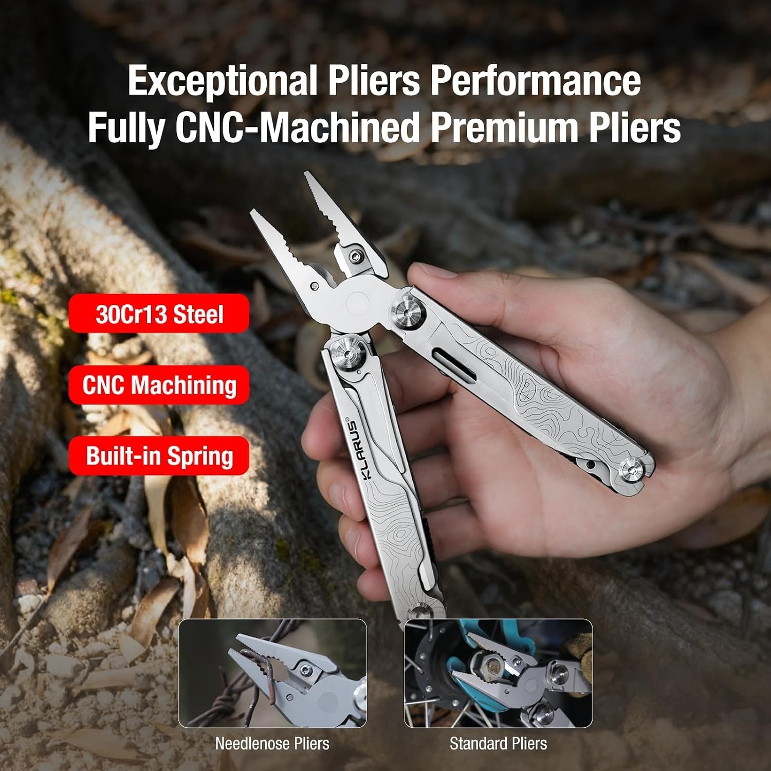 Topographic Texture Multitool in High-Carbon Steel