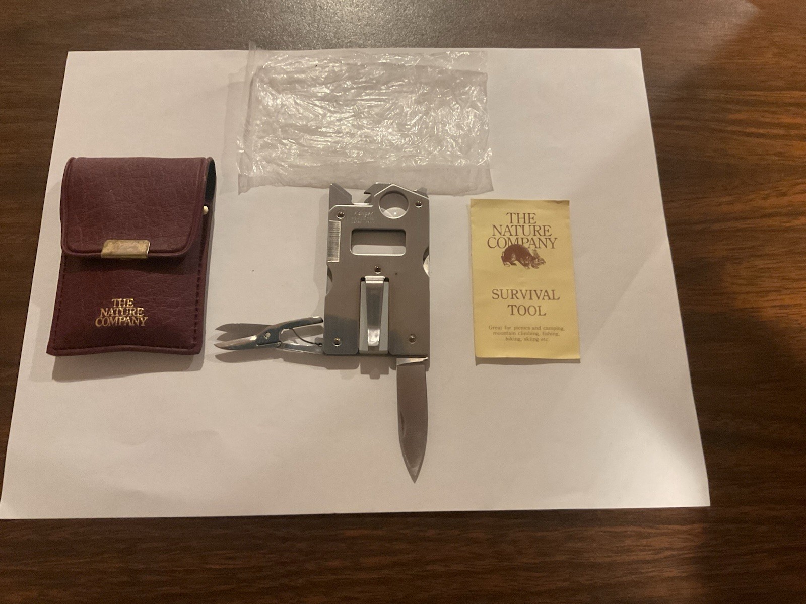 The Nature Company Survival Tool (NOS)