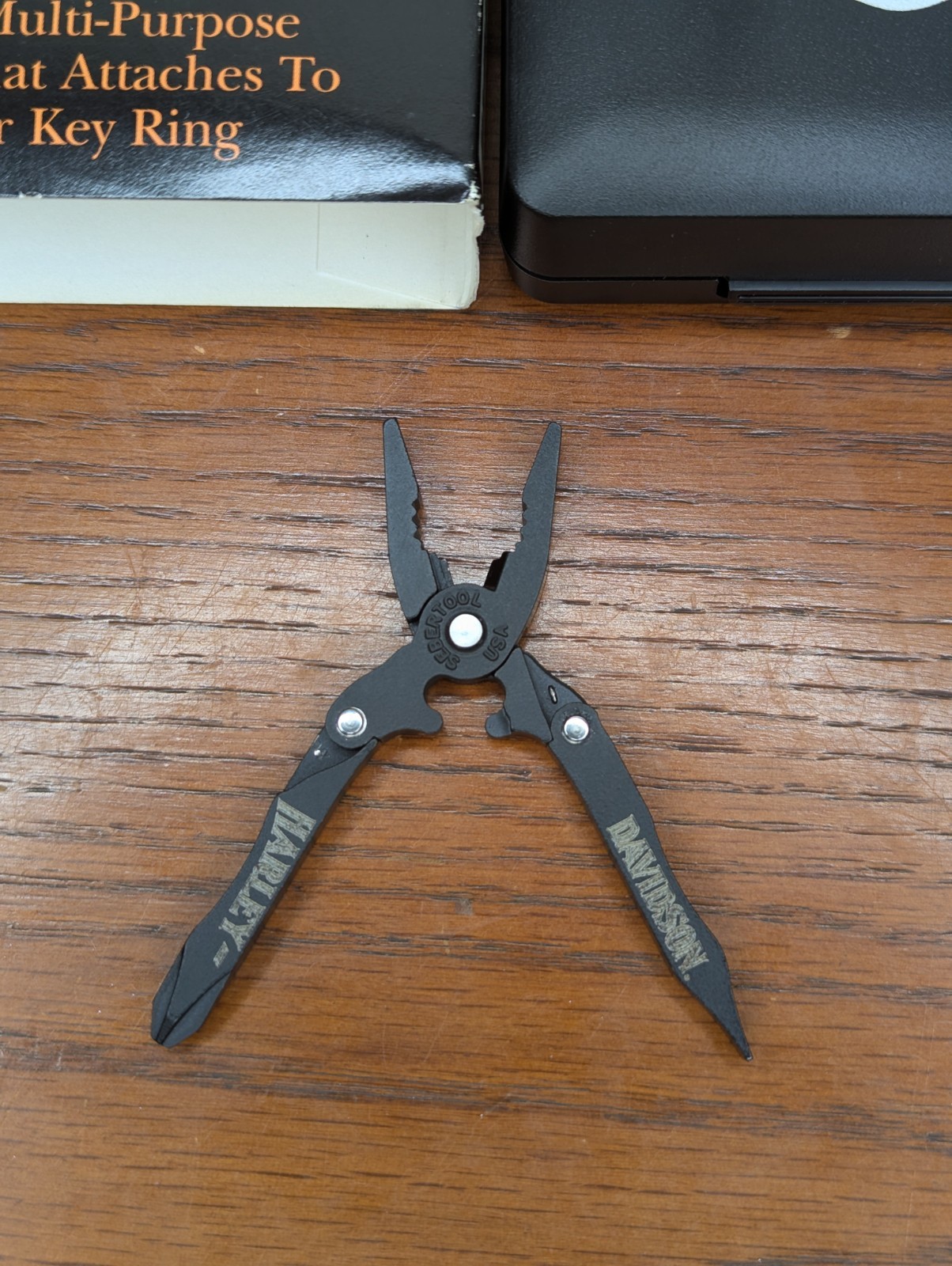 Harley Davidson SeberTool M2 by Sebertech Mini Multi-Tool Key Ring USA Vintage