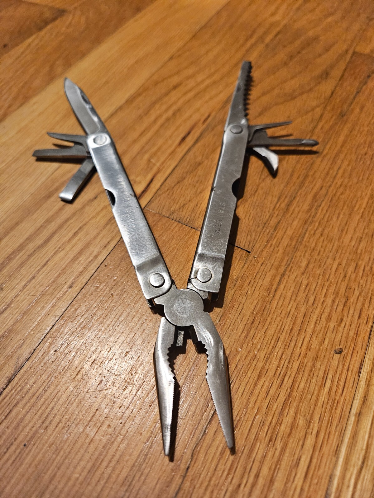 Lot Of 2 Great NECK Stainless Steel Multi-Tools PLIERS & Multi – Great condition