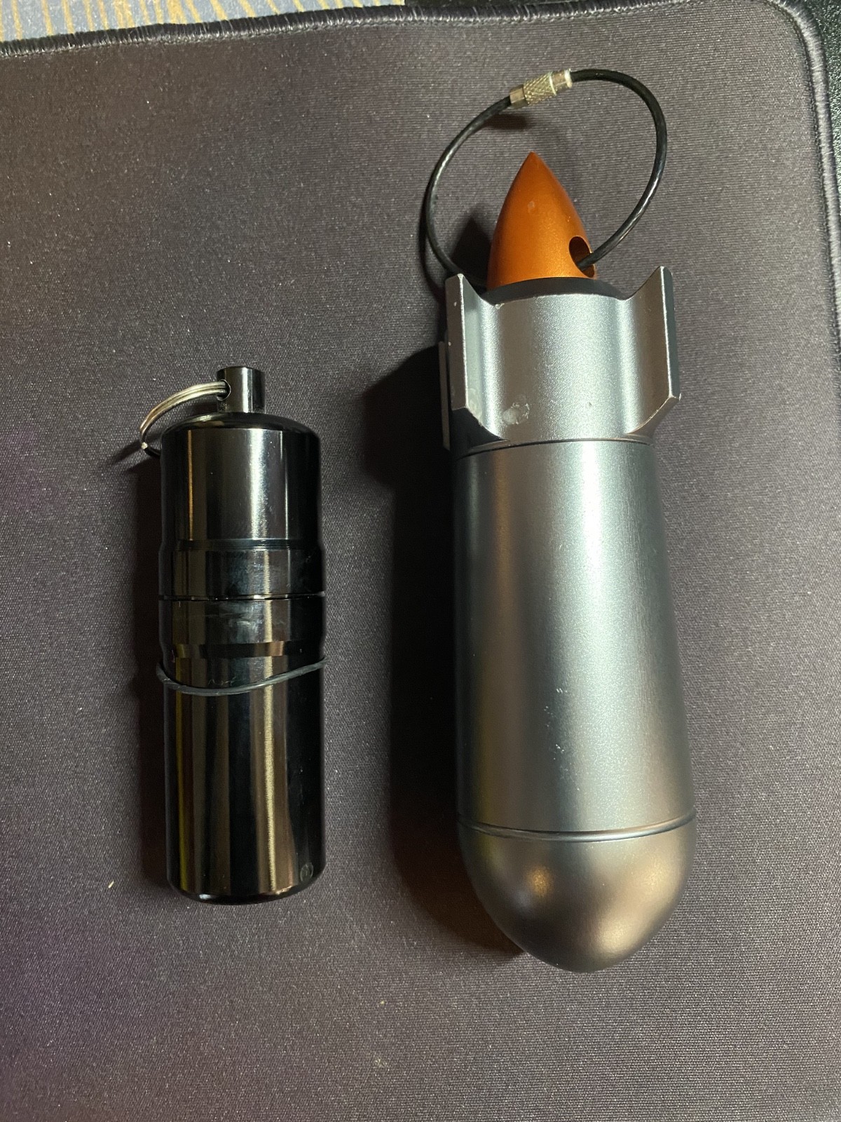 Creativity Aluminum Medicine Survival Waterproof Pill Storage Container Box EDC