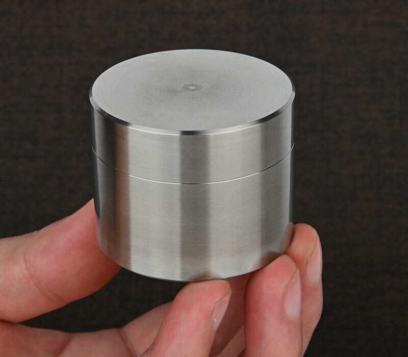 1 PC Stainless Steel Waterproof Tea Can EDC Outdoor Sealed Pill Case Storage—-