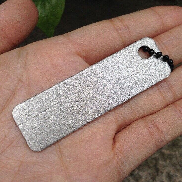 EDC 3PCS Mini Portable Sharpener Diamond Sharpening Stone Outdoor Camping Pocket
