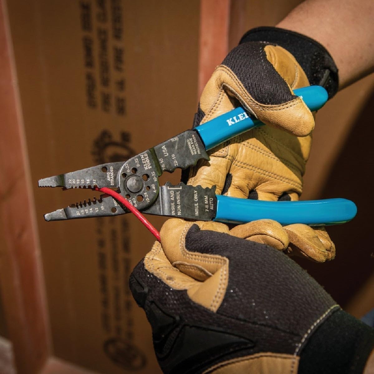 Versatile 8-Inch Wire Multi Tool – Crimper, Stripper, and Bolt Cutter – USA-Made