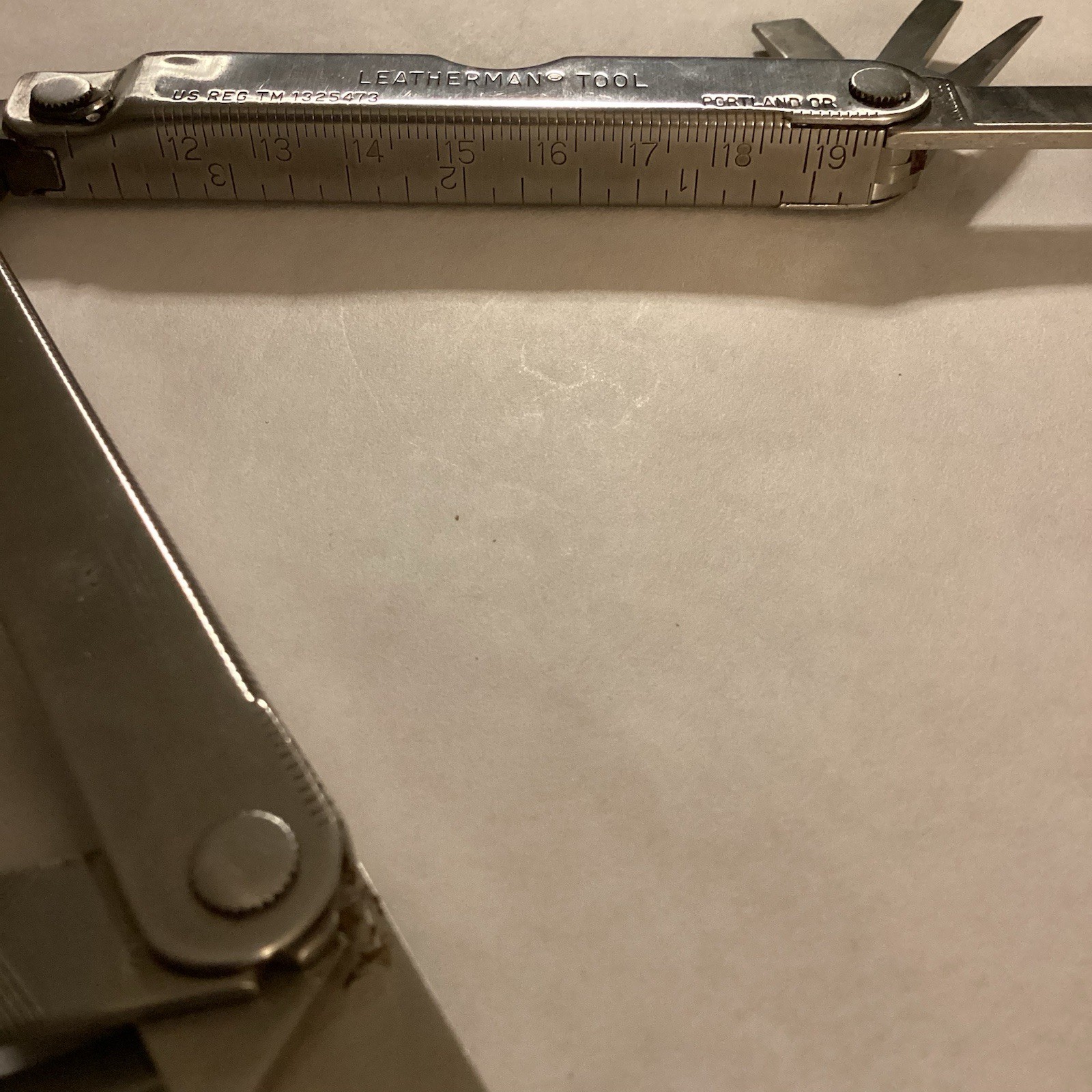 Pre 1992 Vintage Original Leatherman Tool US REG TM 1325473 Multi Tools OR USA