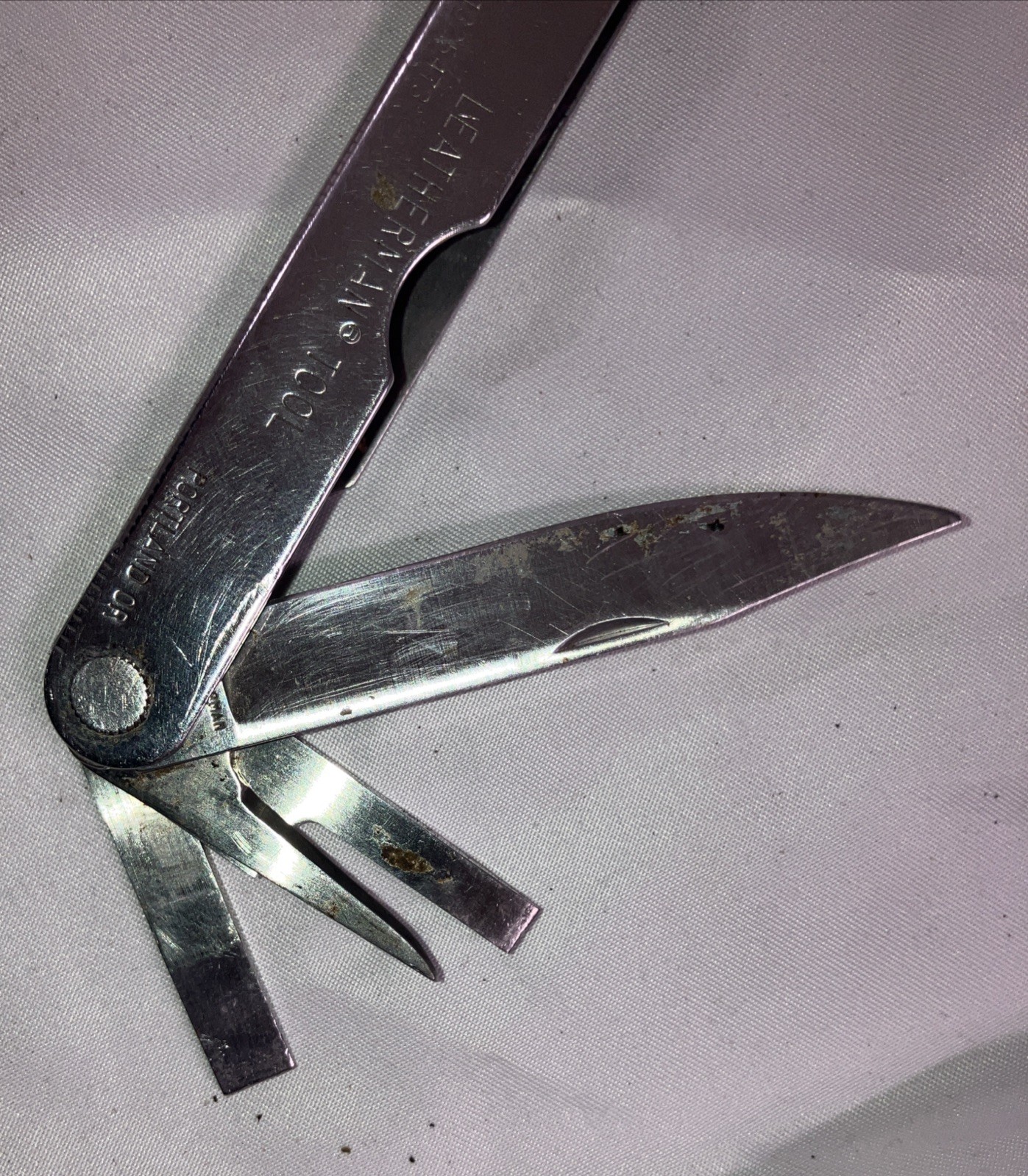 Leatherman Multitool Folding Tool Stainless Steel USA Marked 1325473