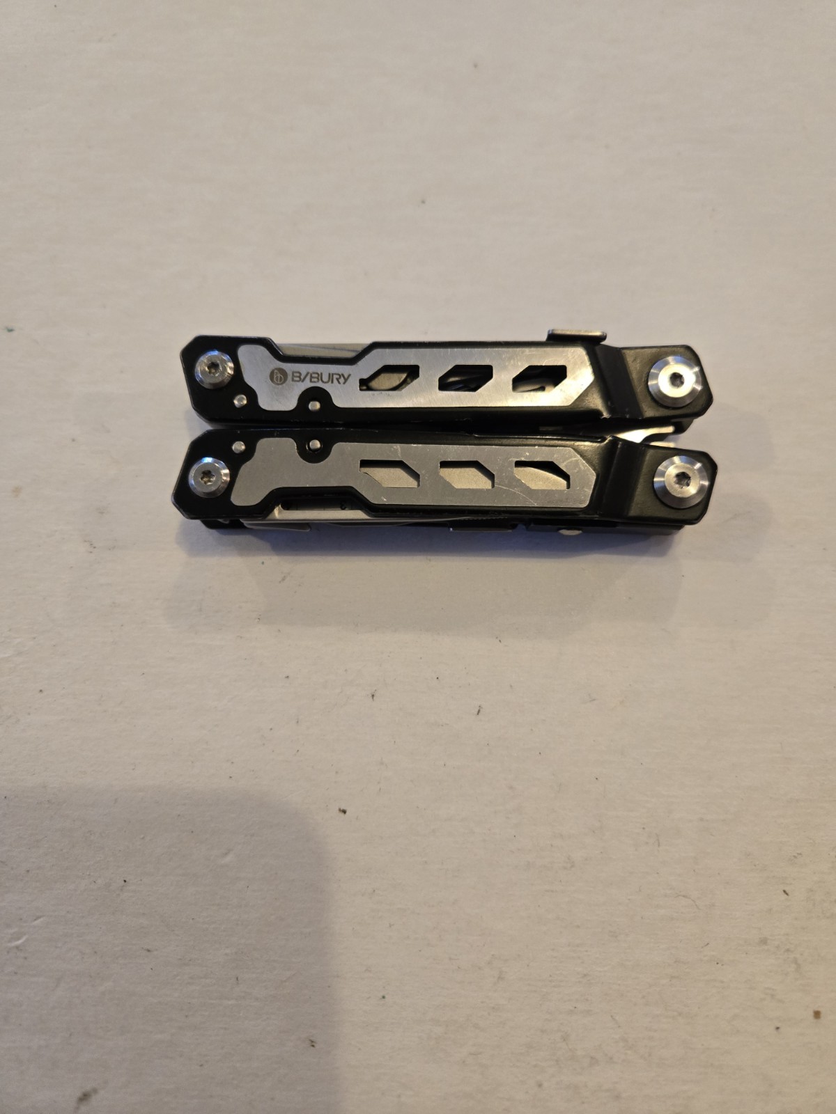 B/Bury Multi-Tool Knife, Scissors Very Good Condition TSA Confiscated