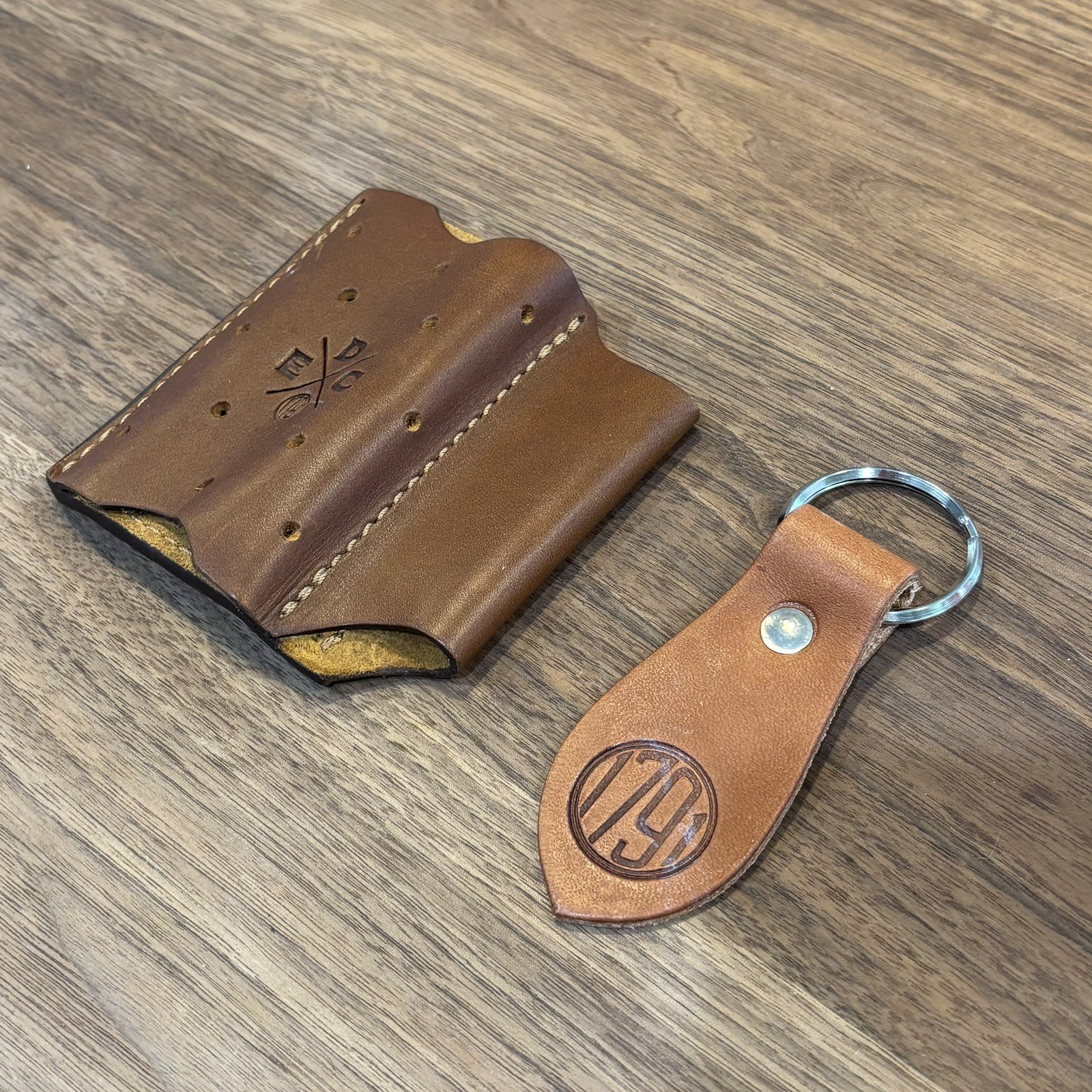1791 EDC Pocket Duo Chestnut Brown Leather Pocket Organizer Multitool Wallet NEW