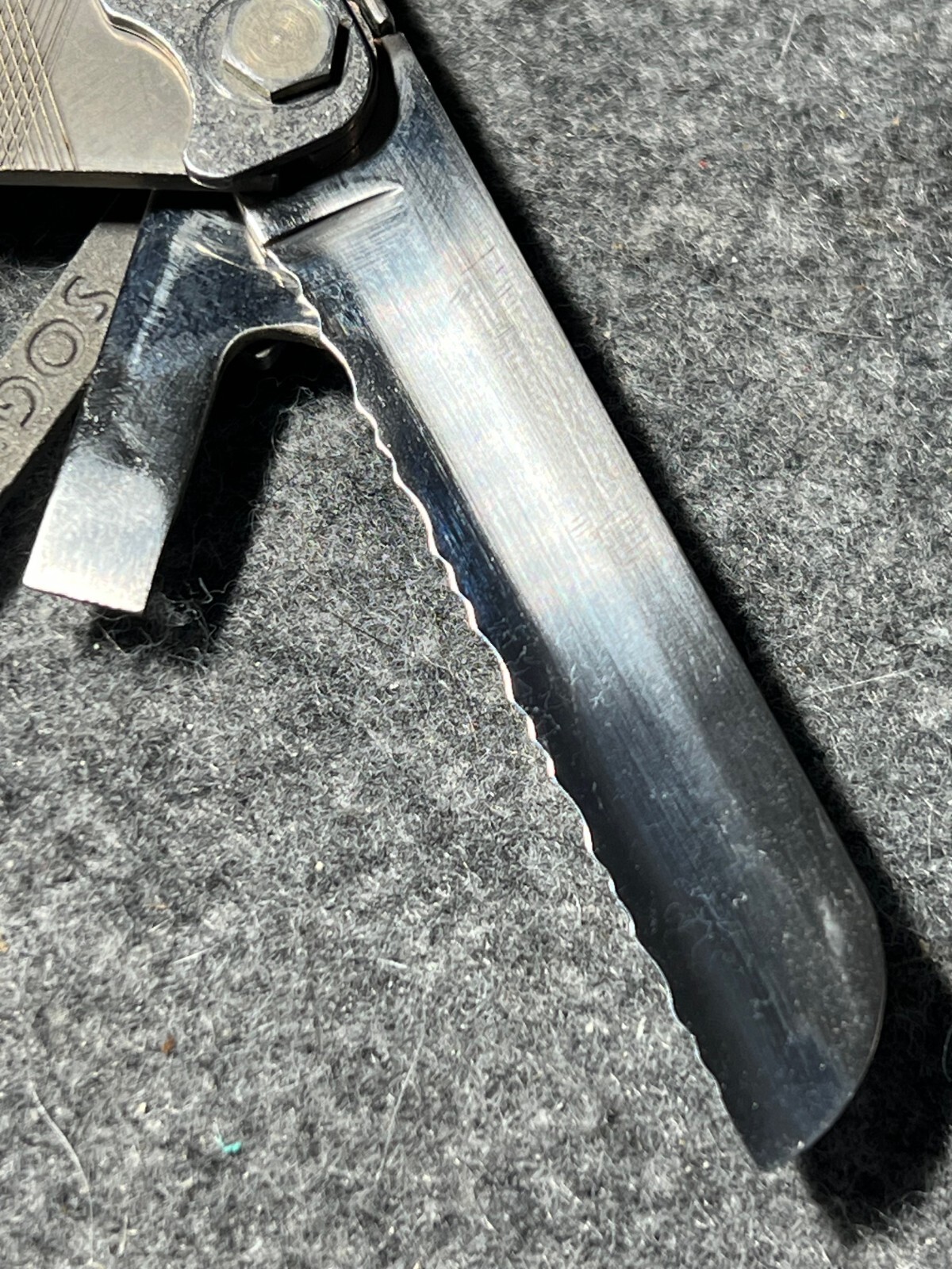 SOG Para Multi-Tool with Nylon Sheath and Lanyard