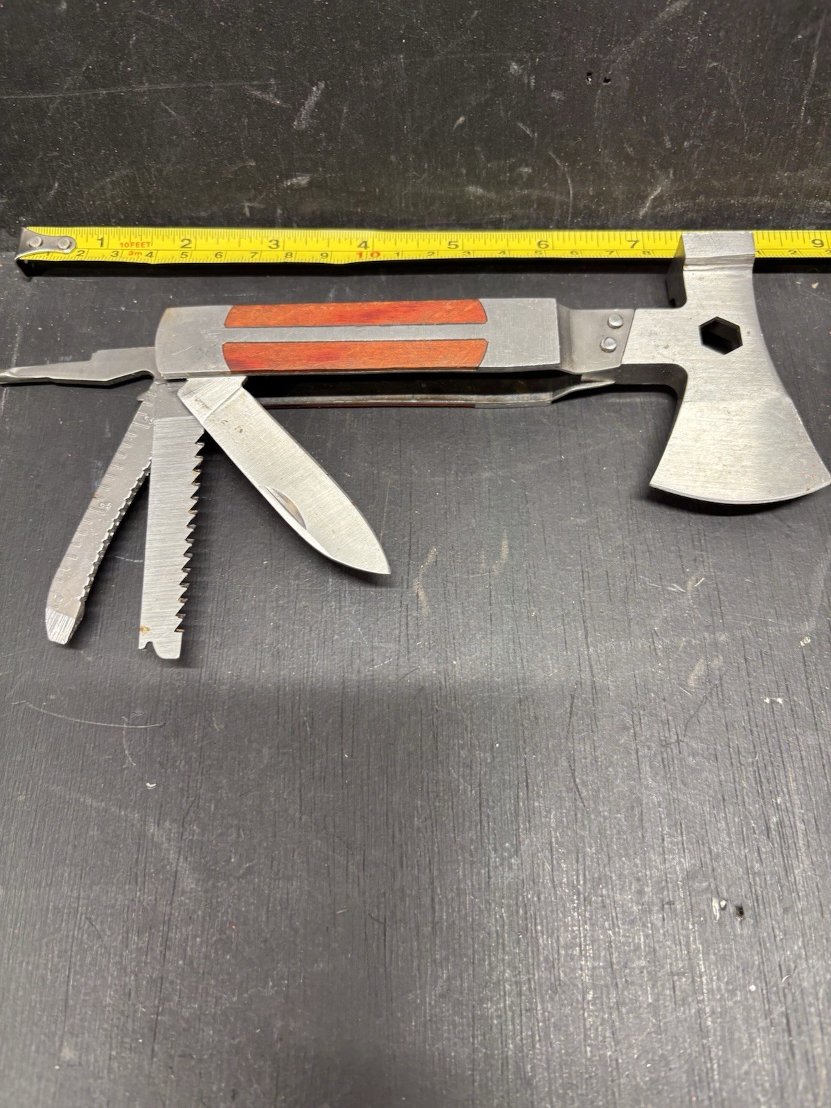 Sheffield 12-in-1 Stainless Steel Hatchet Multi Tool