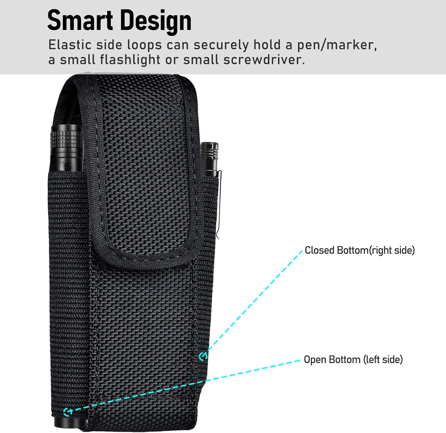 Sheath Compatible with Leatherman Wave plus Wingman Surge Rebar Multi Tool Holst