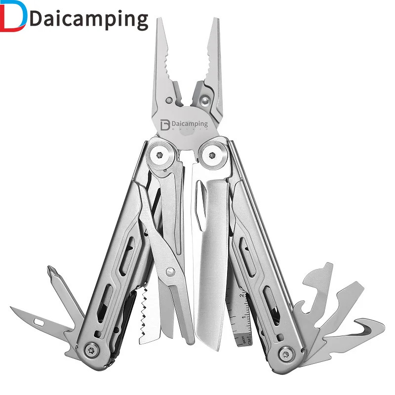 Daicamping DL10 Emergency Plier Folding Knife Multitool Tactical Clamp