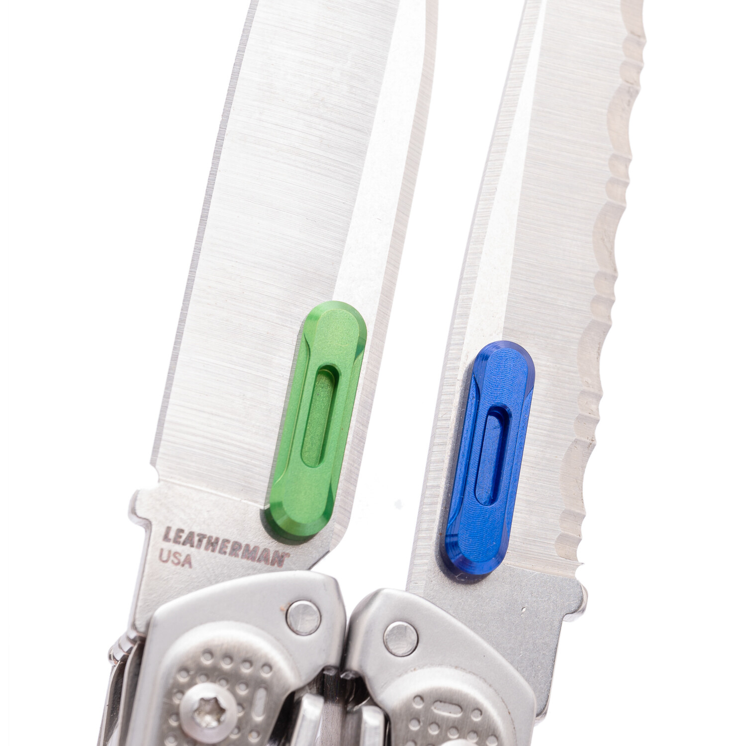 For Leatherman Free P2 P4 Knife Thumb Grip Tabs Aluminum