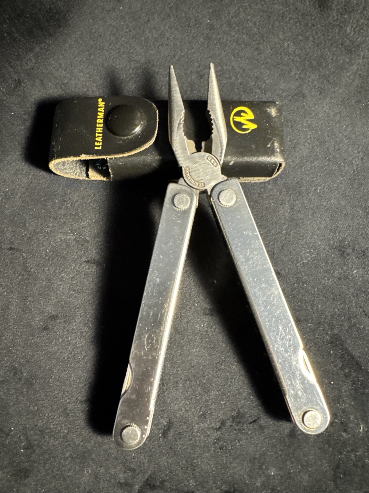 Vintage Original LeatherMan Multi Tool TM1325473 With Branded Case