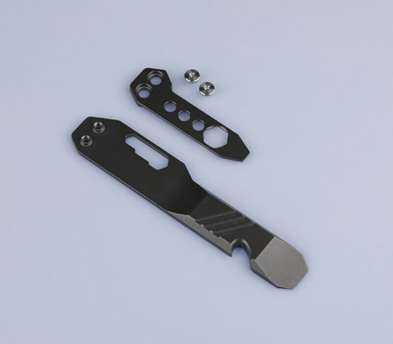 New Titanium Alloy Pocket Pry Bar Crowbar Opener Portable Outdoor EDC Multi Tool