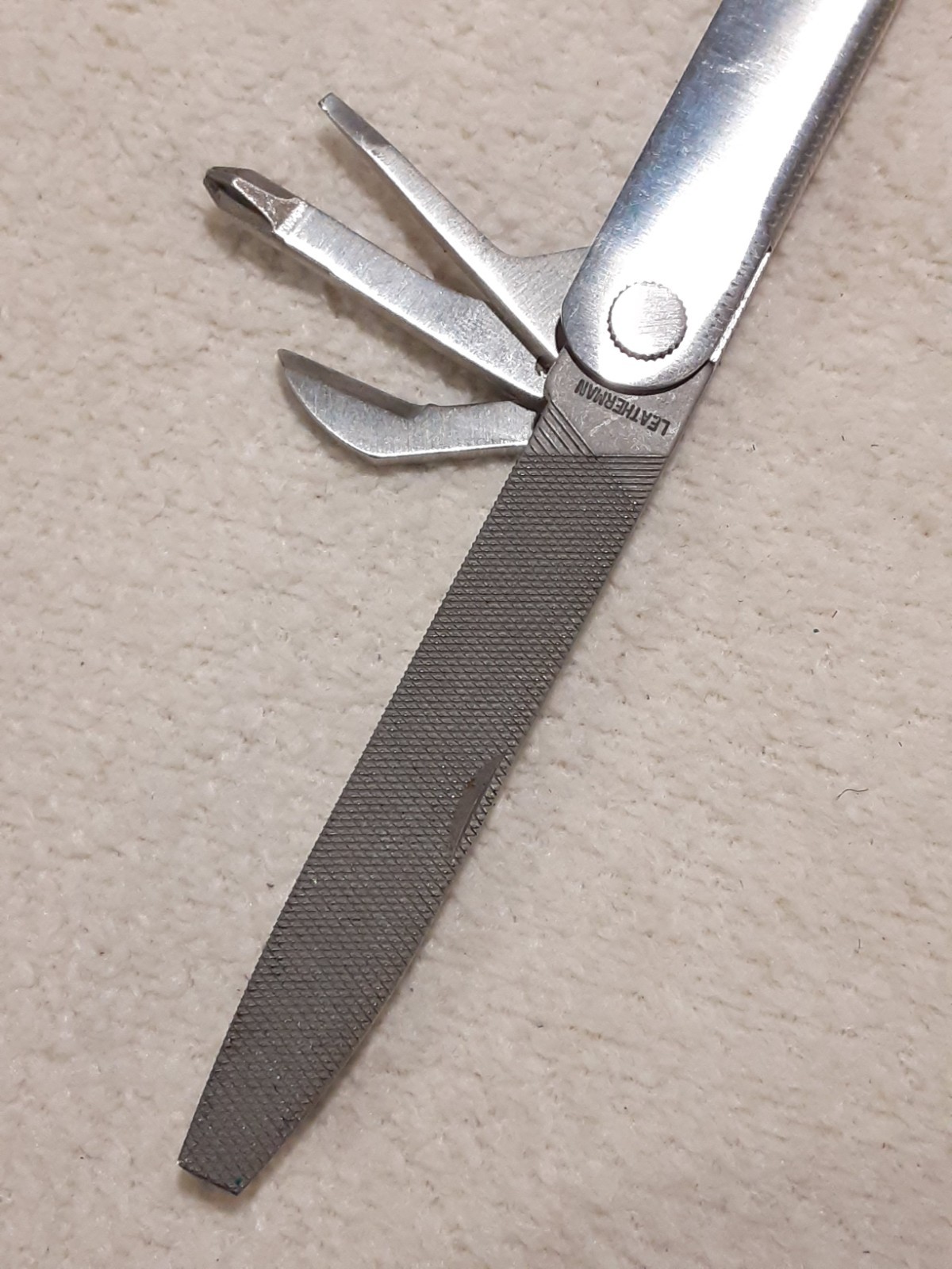 Leatherman Multi Tool Leather Sheath Date 01/00 NATIONAL CAPITOL SKEET TRAP CLUB