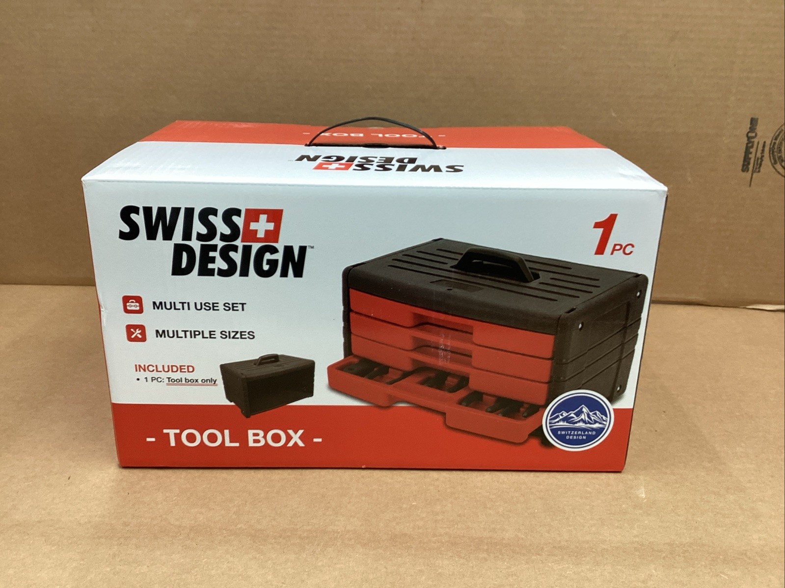 SWISS + DESIGN, #CSDF-TOOLBOX – MULTI USE SET – SWITZERLAND DESIGN – NEW
