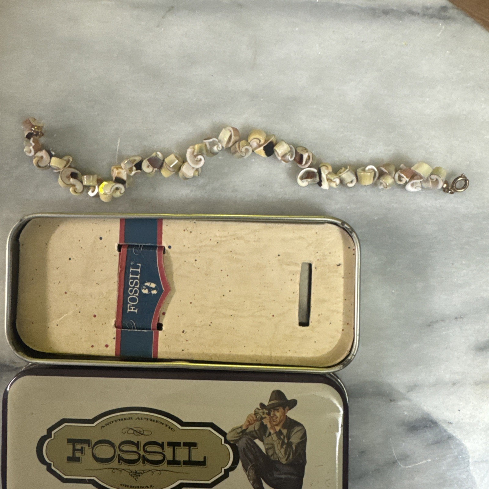 VTG FOSSIL BRACELET,beautiful An Unique Casual Everyday Outwear