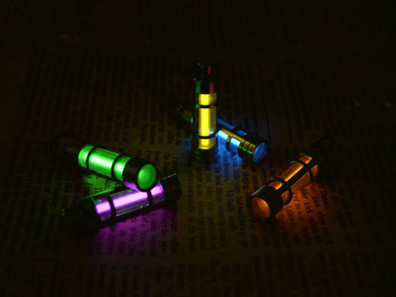 3×22.5mm Glass Tube W/ Titanium Enclosure Night Luminous 25 Years Lamp Tube 1pc