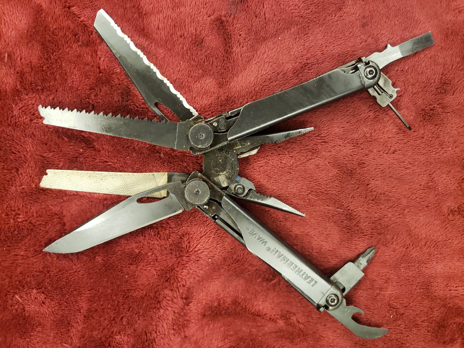 🔪 Leatherman Wave + Plus Multi-Tool Black