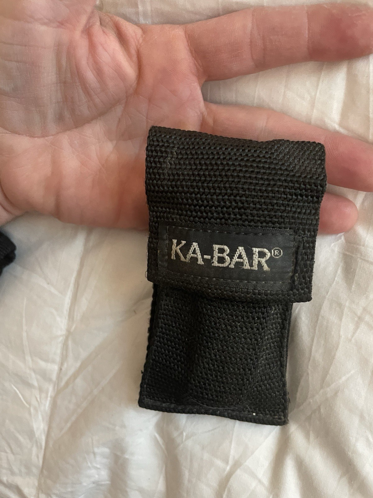 KA-BAR Model 1300 Stainless Steel Multi-Tool Knife Fork Spoon w/ Sheath – Great