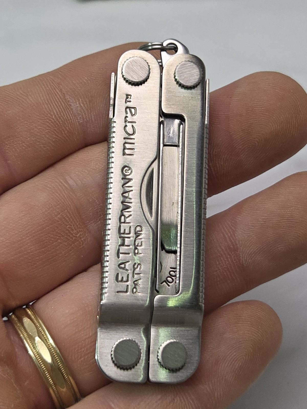 NEW NOS 2003 Leatherman MICRA Collectors item Stainless Steel MADE IN USA