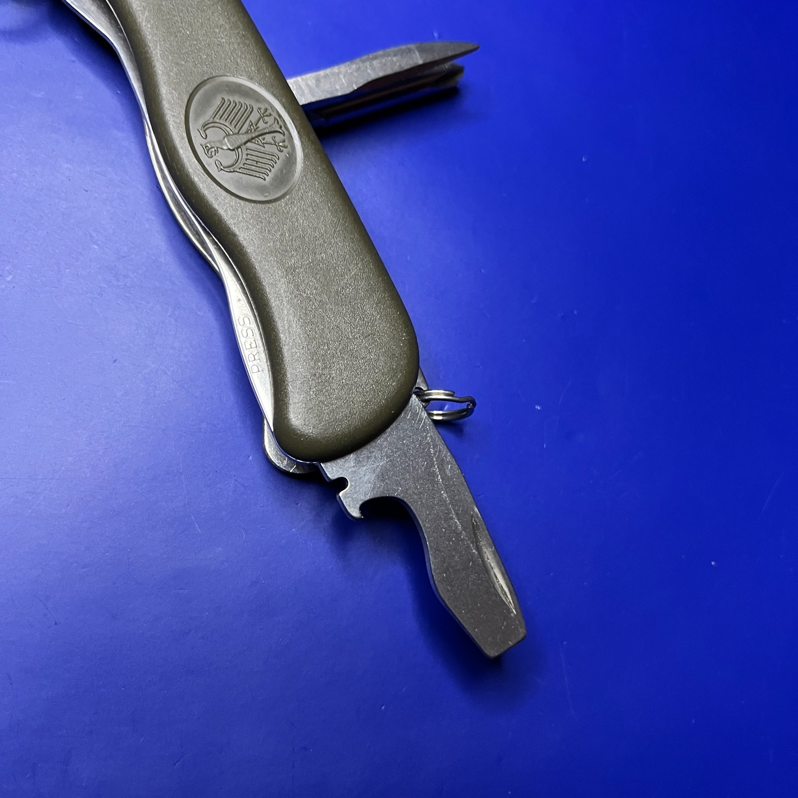 Victorinox German Army Knife GAK One Hand Trekker Multitool