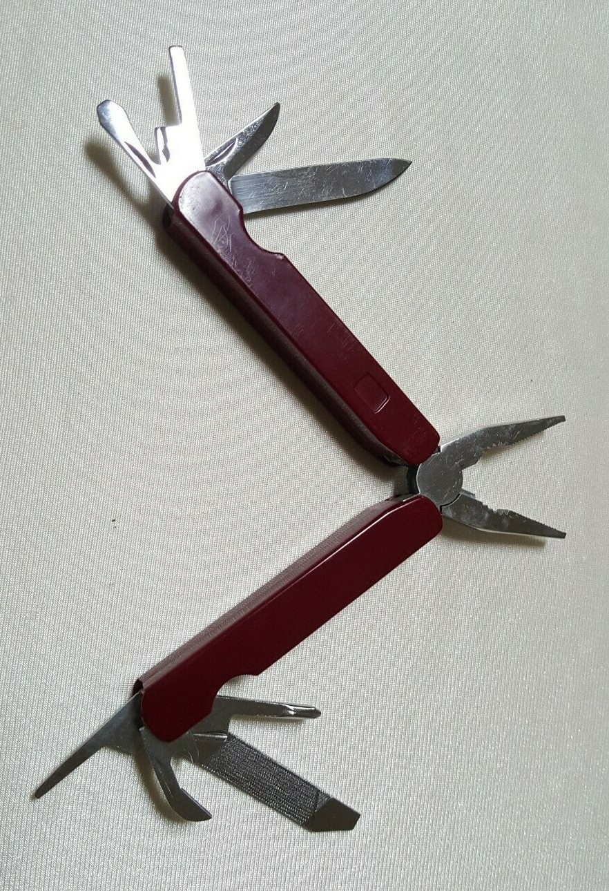 Lifelong Stainless Steel Multi Tool & Black Faux Leather Belt Pouch New w/o Tags