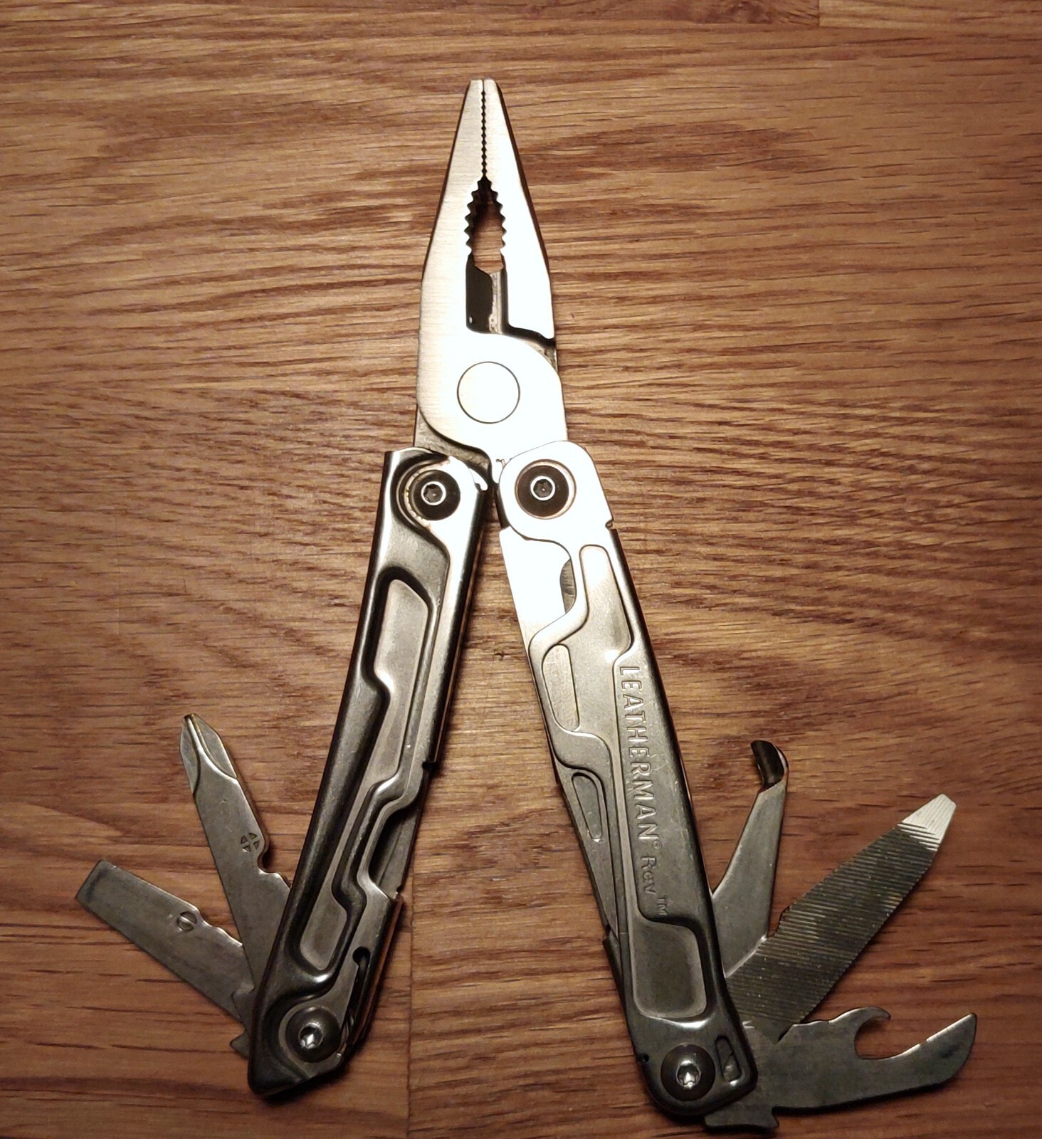 Leatherman Rev – Silver – Mint Condition