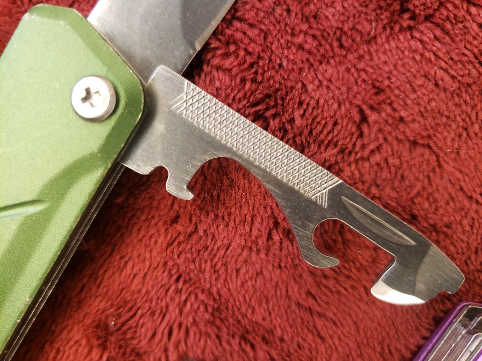 Lot 3 Cabela’s 8-In-1 Pocket Tool Green Purple Gray