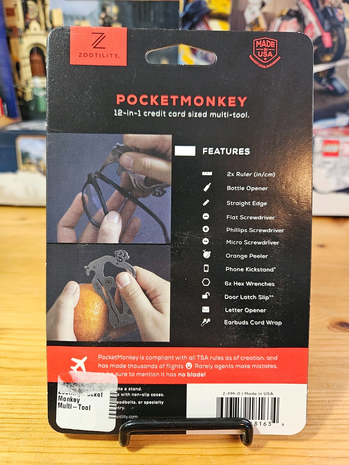 12 in 1 Pocket Monkey– A Credit Card Sized Multitool