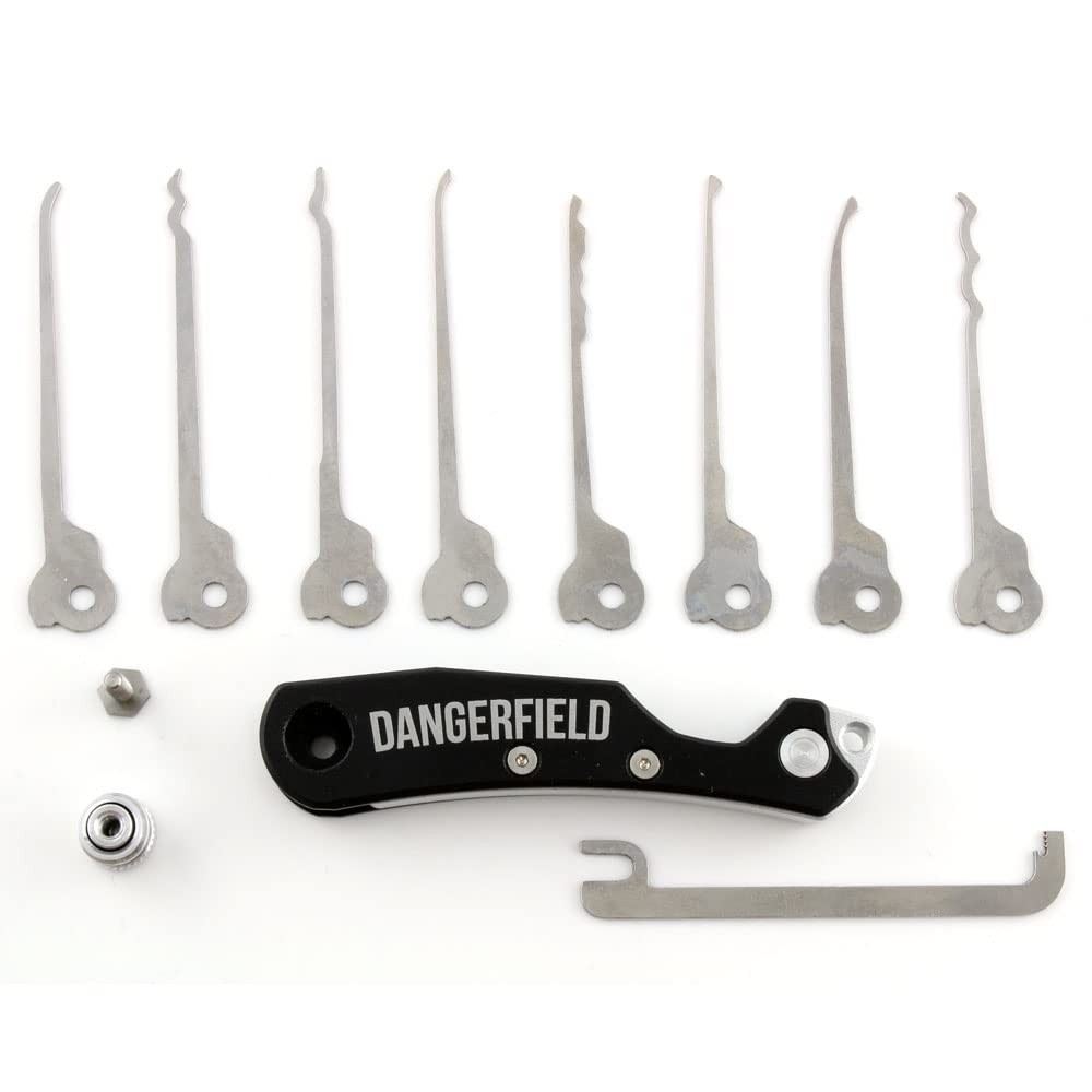 Skeleton Lock Picking Kit Multi Tool Compact DietrichSet Pocket Multi Tool,…